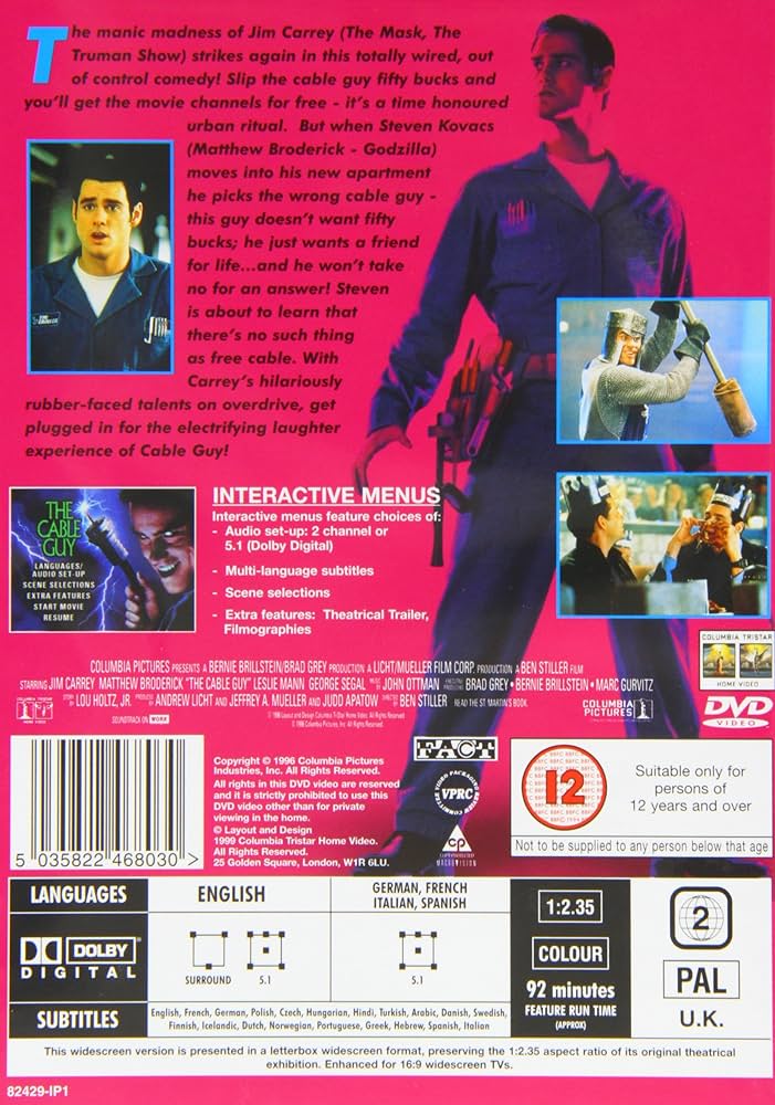 Amazon.co.jp: The Cable Guy [DVD] : DVD